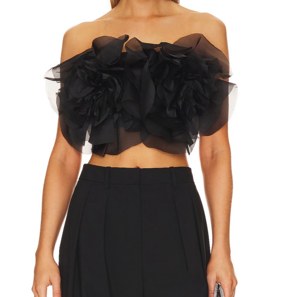 Bardot | Fleurette Bustier in Black | Medium